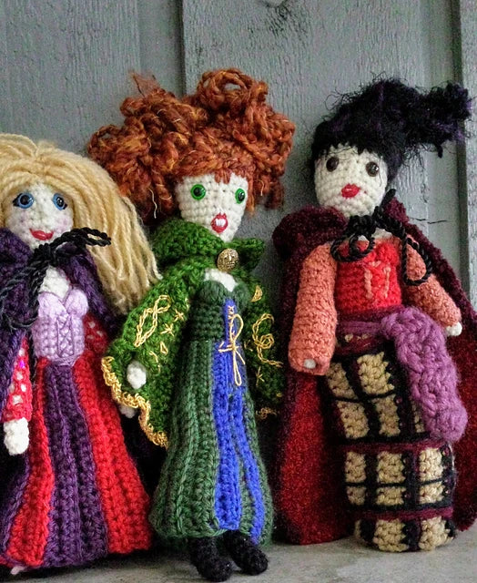 Sanderson Sisters WINNIE Doll Amigurumi Crochet Pattern