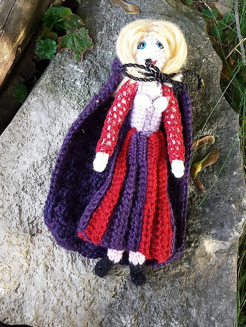 Sanderson Sisters SARAH Doll Amigurumi Crochet Pattern