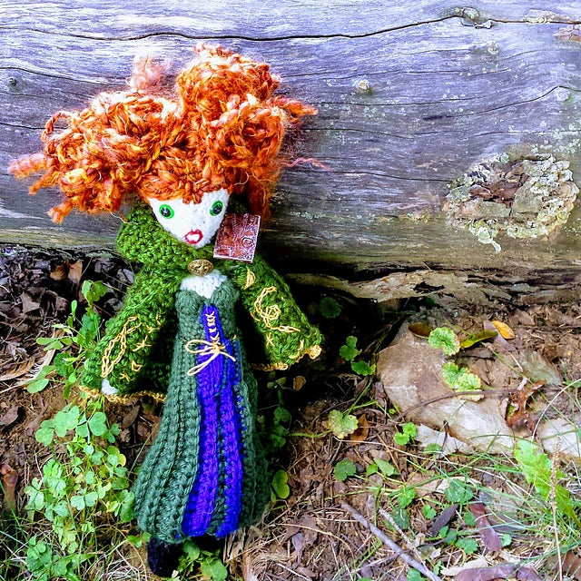 Sanderson Sisters WINNIE Doll Amigurumi Crochet Pattern