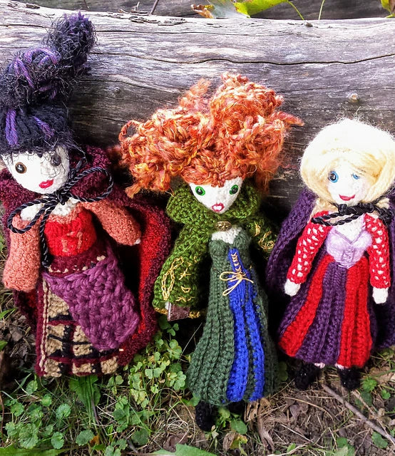 Sanderson Sisters SARAH Doll Amigurumi Crochet Pattern