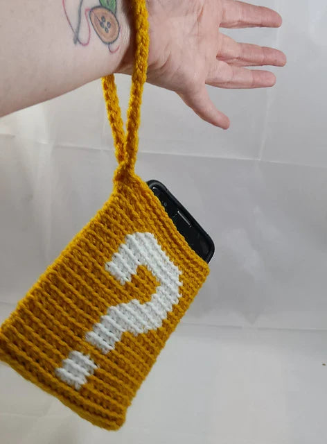 Mystery Mario Clutch Bag Crochet Pattern