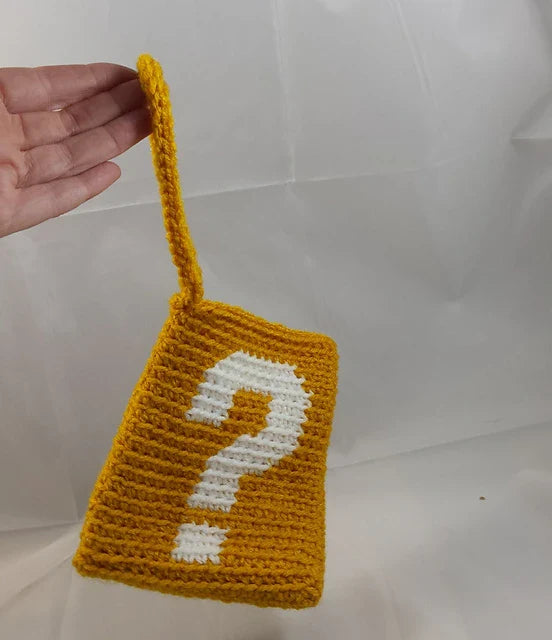 Mystery Mario Clutch Bag Crochet Pattern