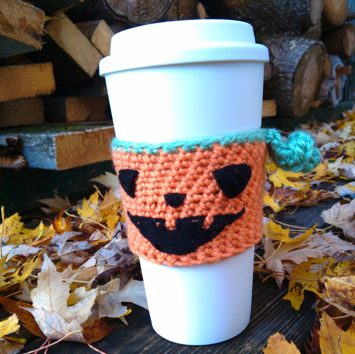 5-in-1 Halloween Cup Cozy Crochet Pattern