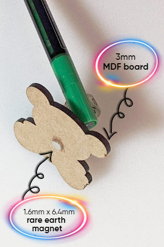 Shibari Girls Magnet Set