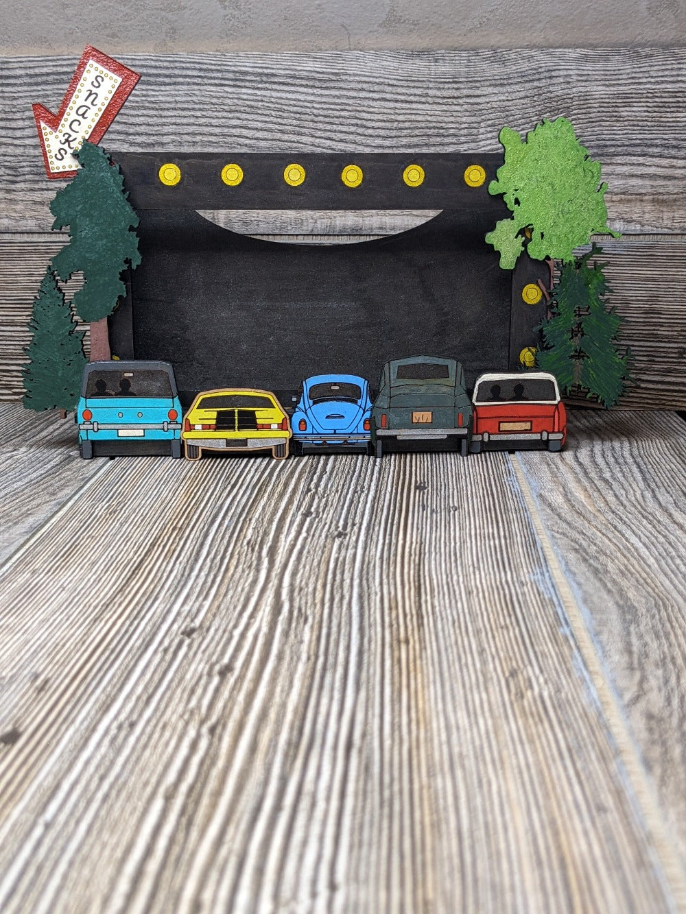 Mini Drive-In Movie Theater for Cell Phone iPhone Android