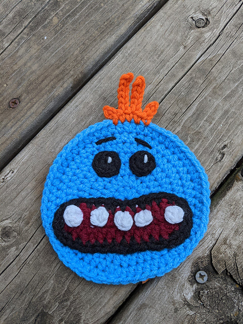Rick and Morty Appliques Crochet Pattern