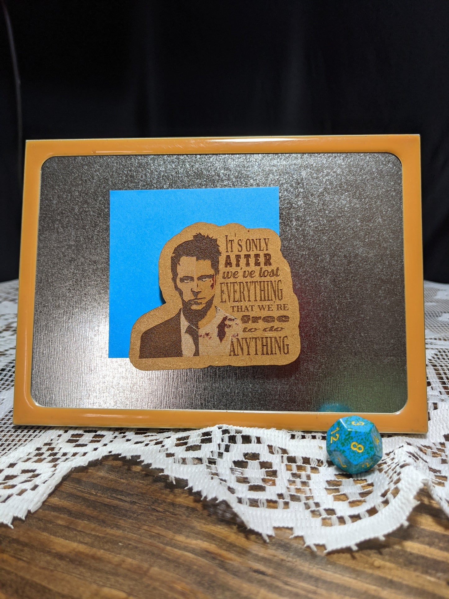 Movie Quote Fight Club-Inspired Magnet