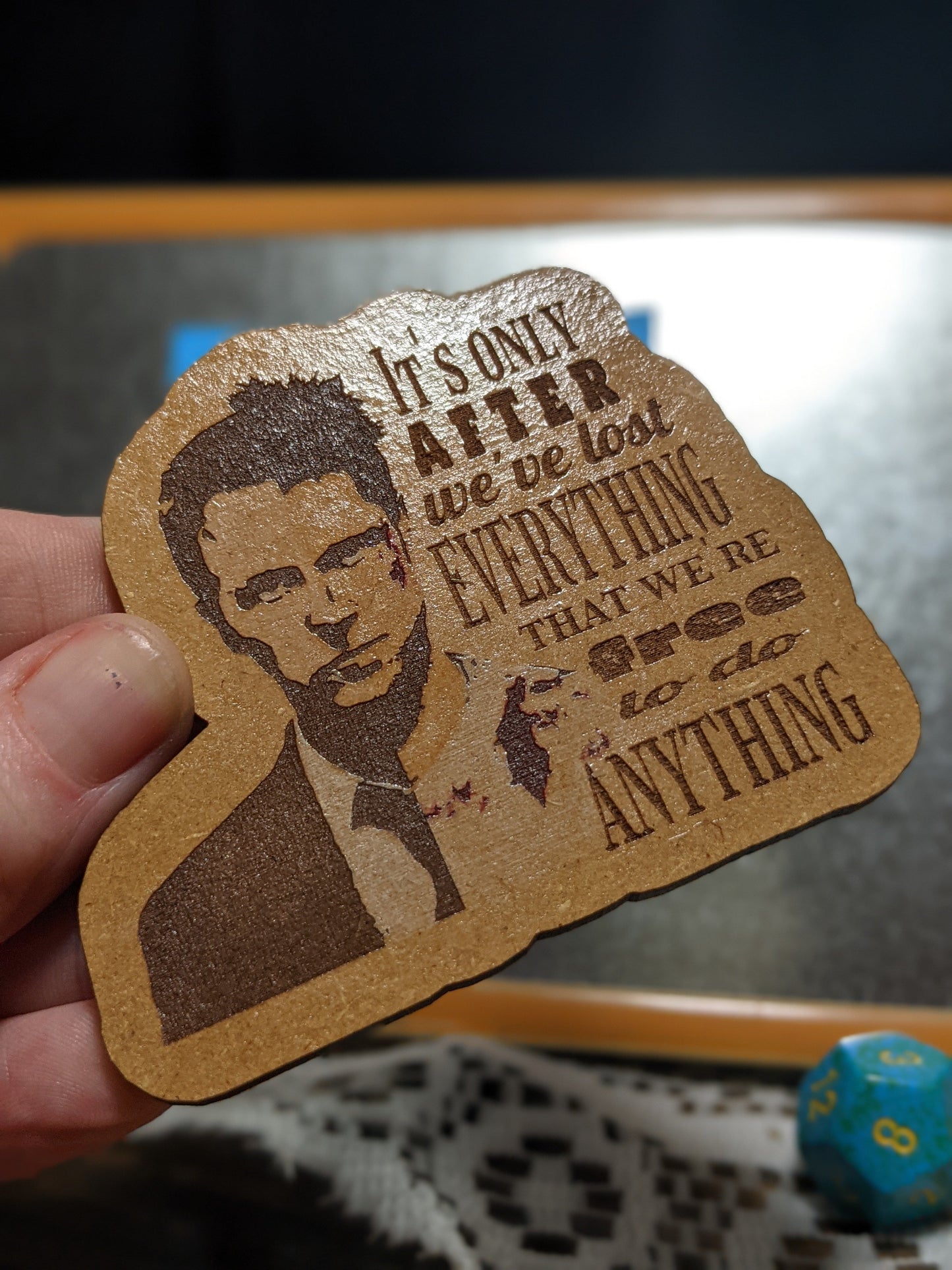 Movie Quote Fight Club-Inspired Magnet