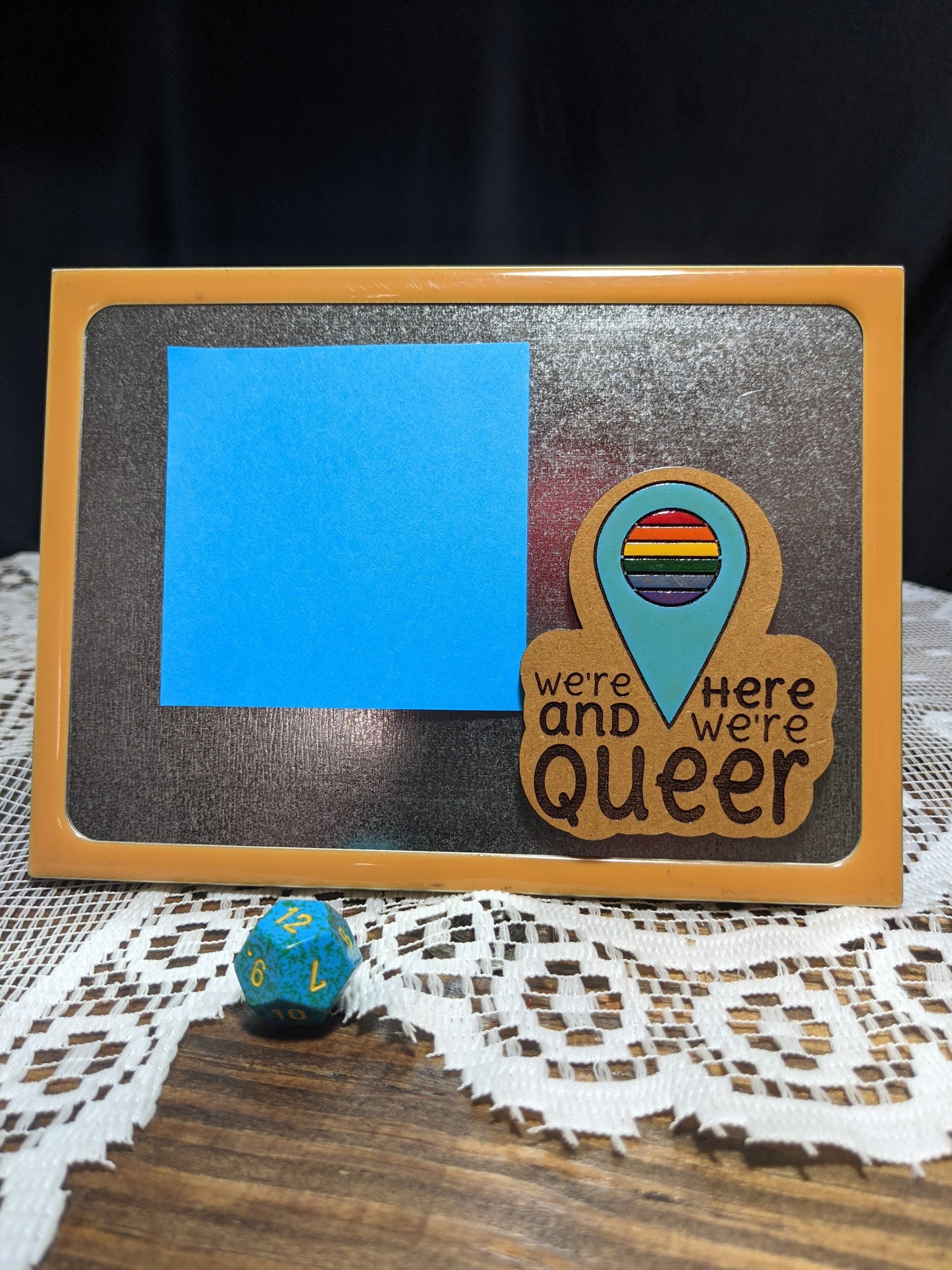 We're Here & We're QUEER Magnet