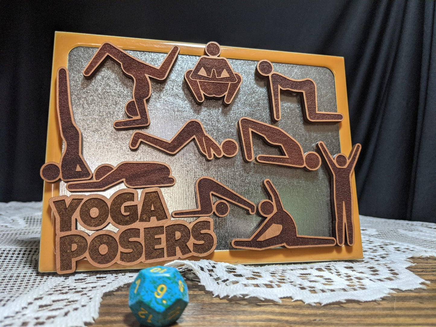 Yoga Posers Magnet SET OF 11