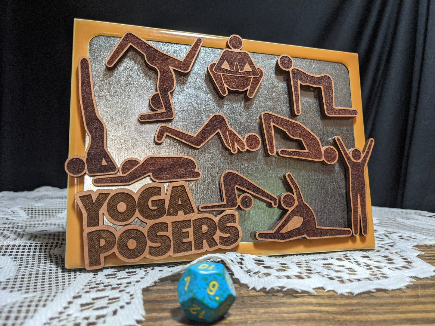 Yoga Posers Magnet SET OF 11