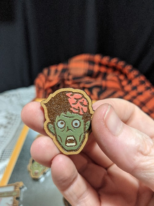 Tiny Zombie Magnets SET OF 10