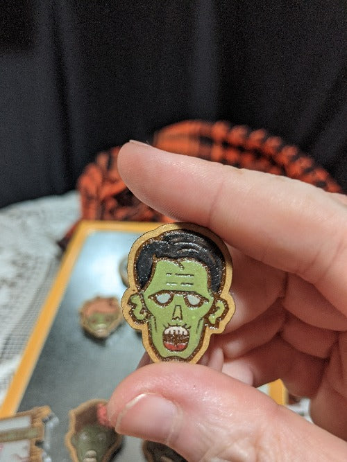 Tiny Zombie Magnets SET OF 10