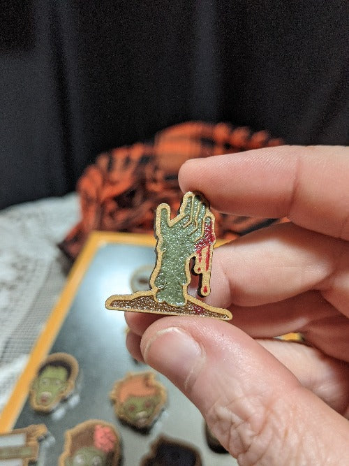 Tiny Zombie Magnets SET OF 10