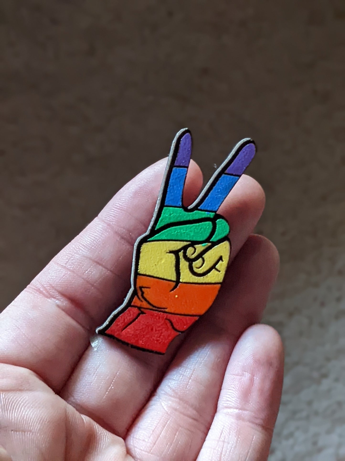 Pride Peace Rainbow Pin