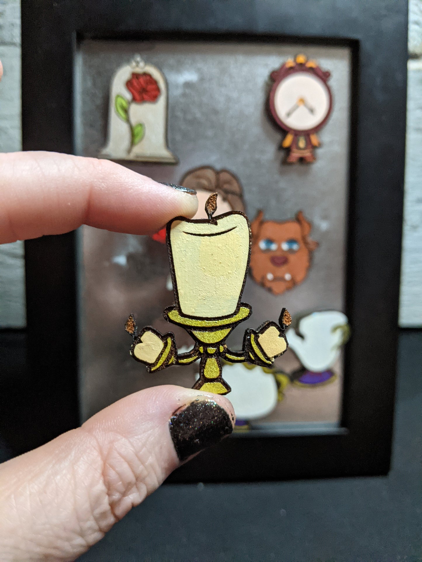 Beauty & the Beast Magnet SET of 8