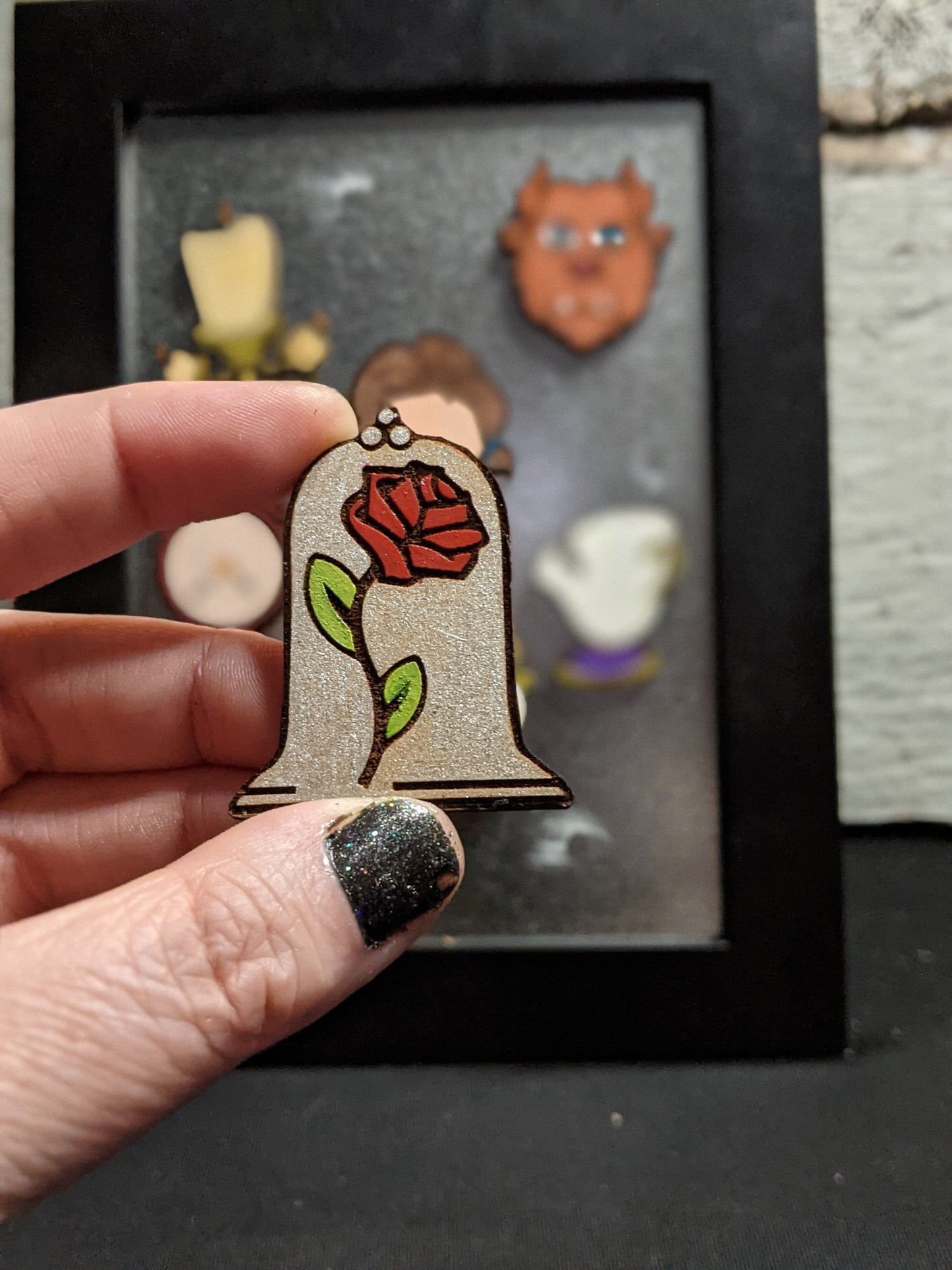Beauty & the Beast Magnet SET of 8