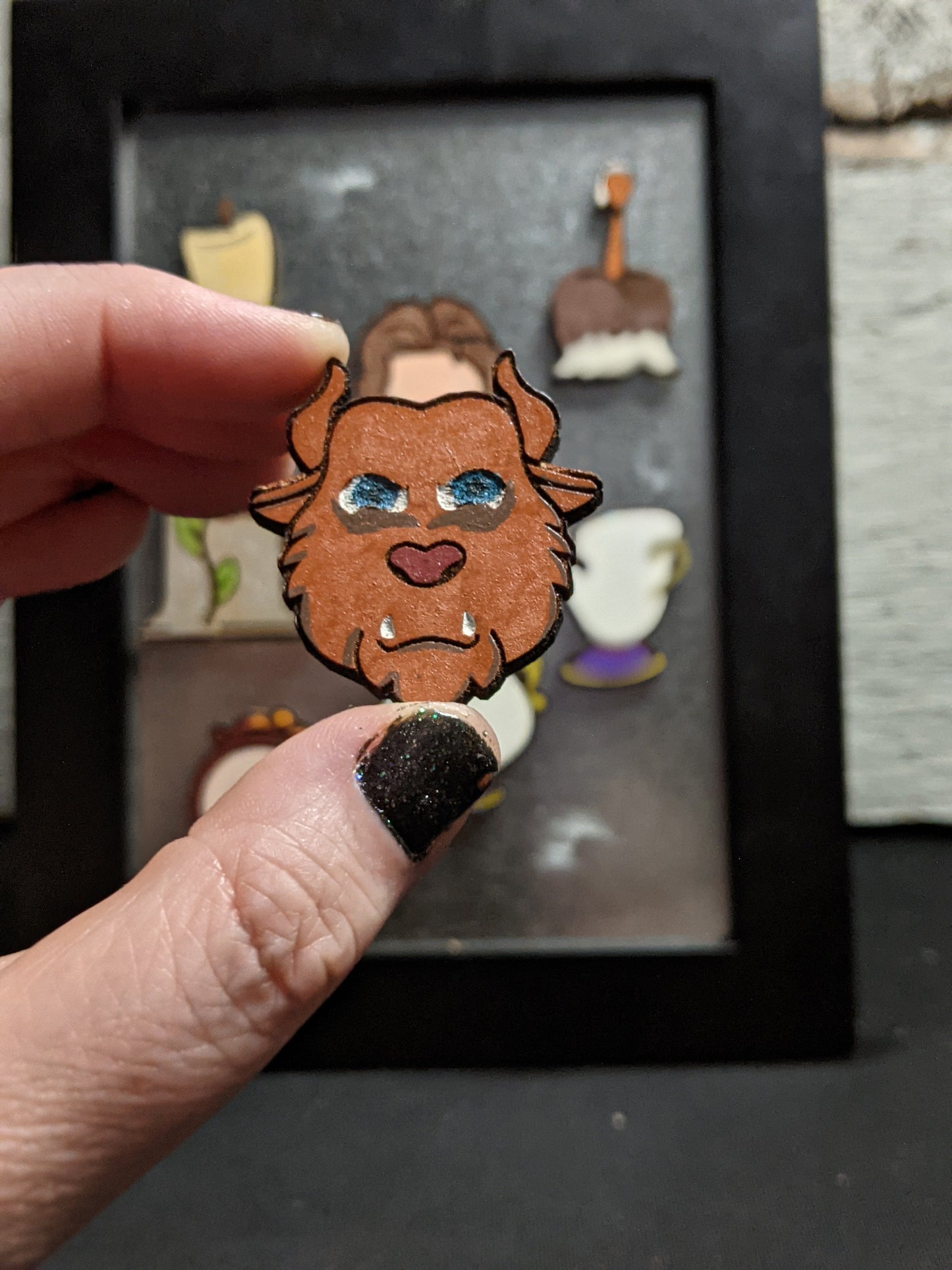 Beauty & the Beast Magnet SET of 8