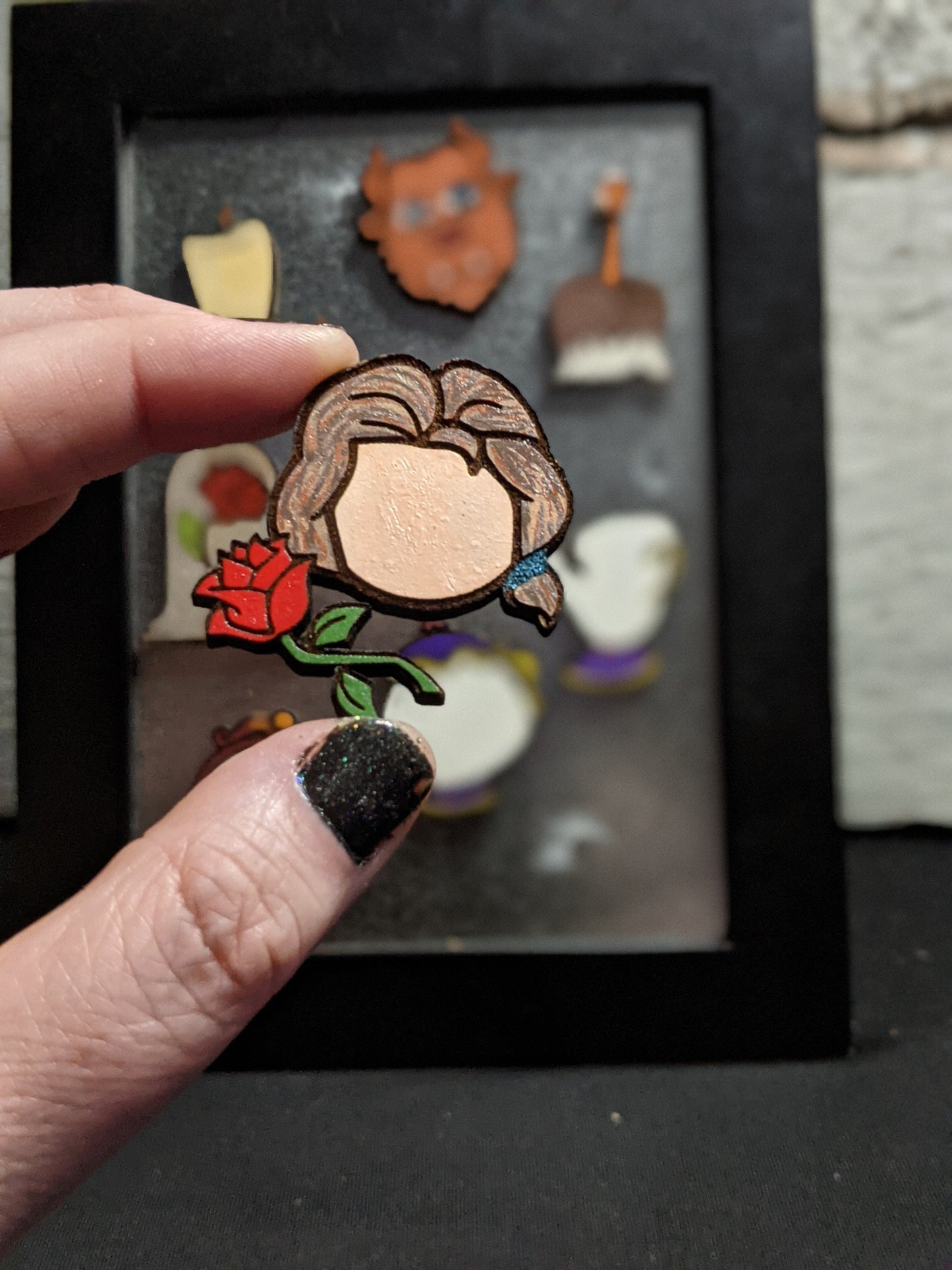 Beauty & the Beast Magnet SET of 8