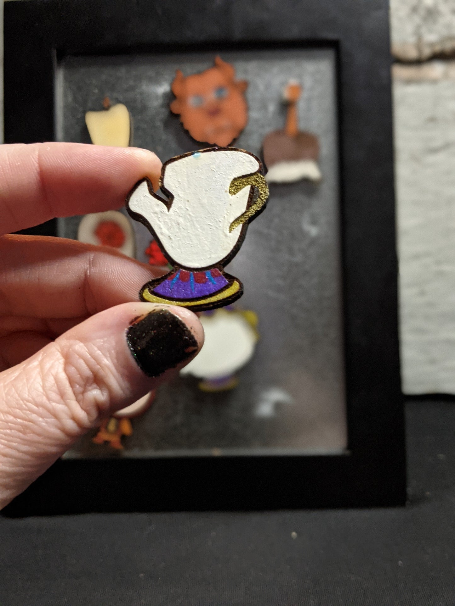 Beauty & the Beast Magnet SET of 8