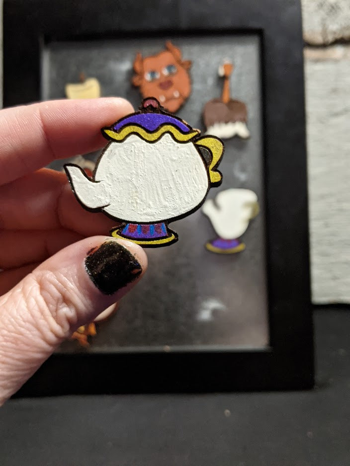 Beauty & the Beast Magnet SET of 8