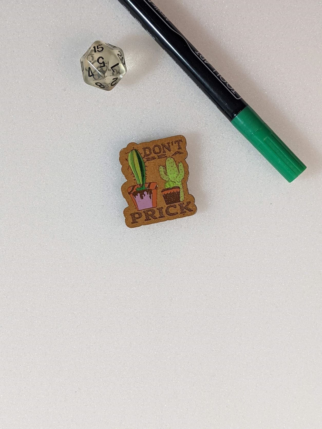 Don't Be A Prick Cactus Magnet
