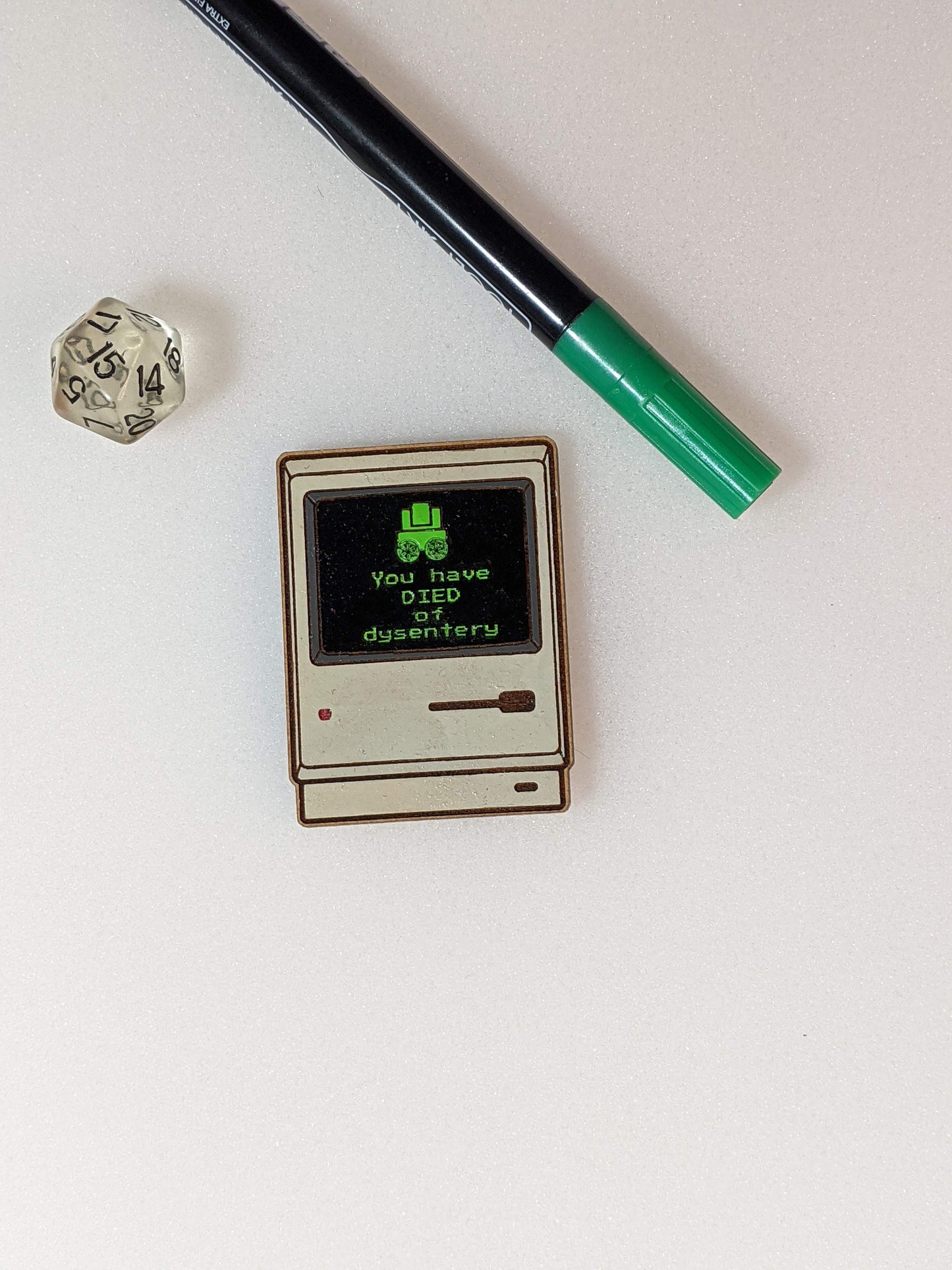 Oregon Trail Dysentery Magnet