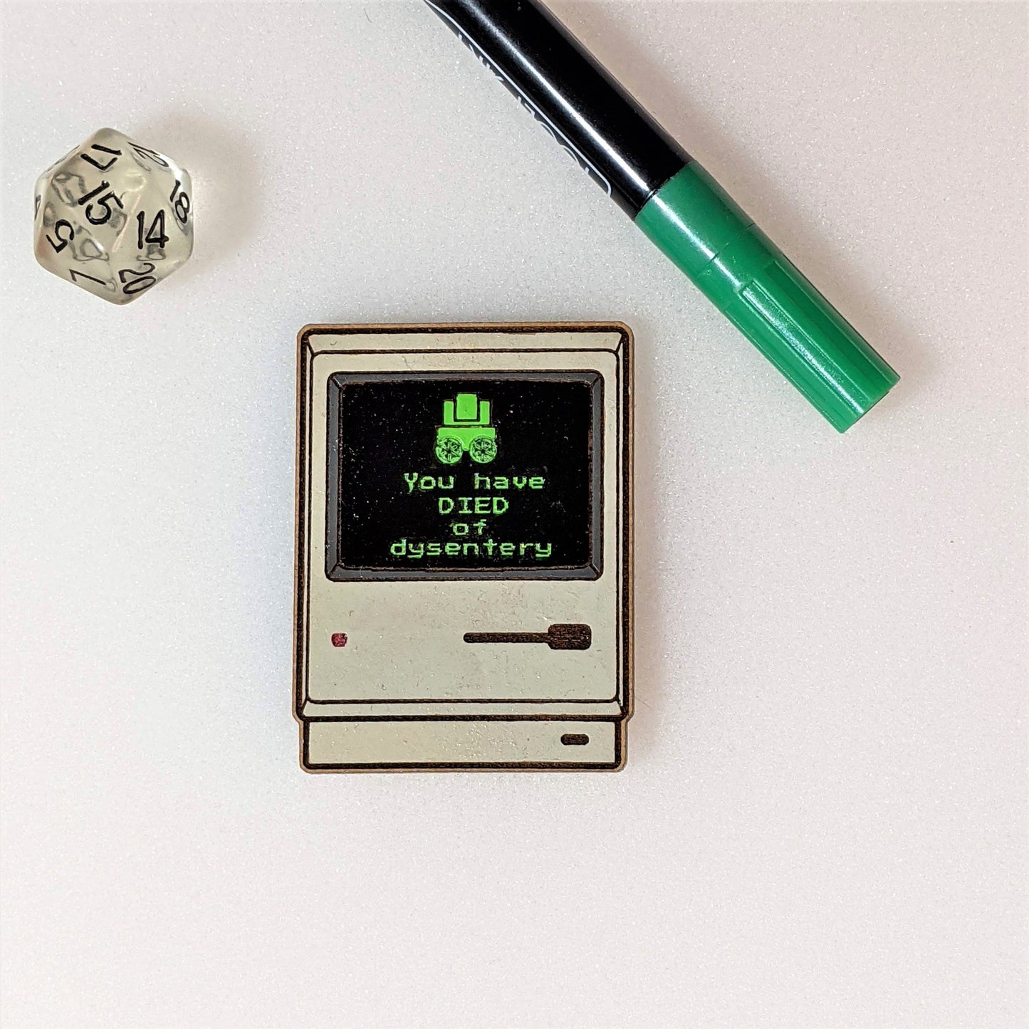 Oregon Trail Dysentery Magnet