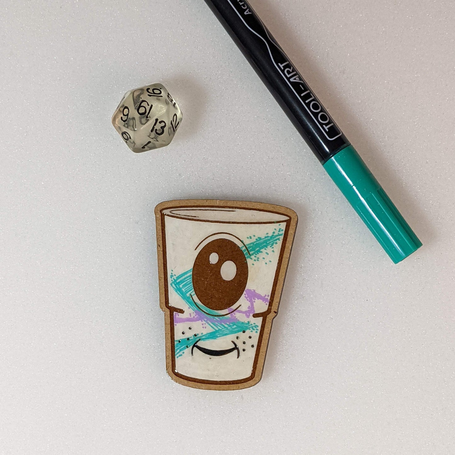 NOSTALGIC Cyclops Water Cup Magnet