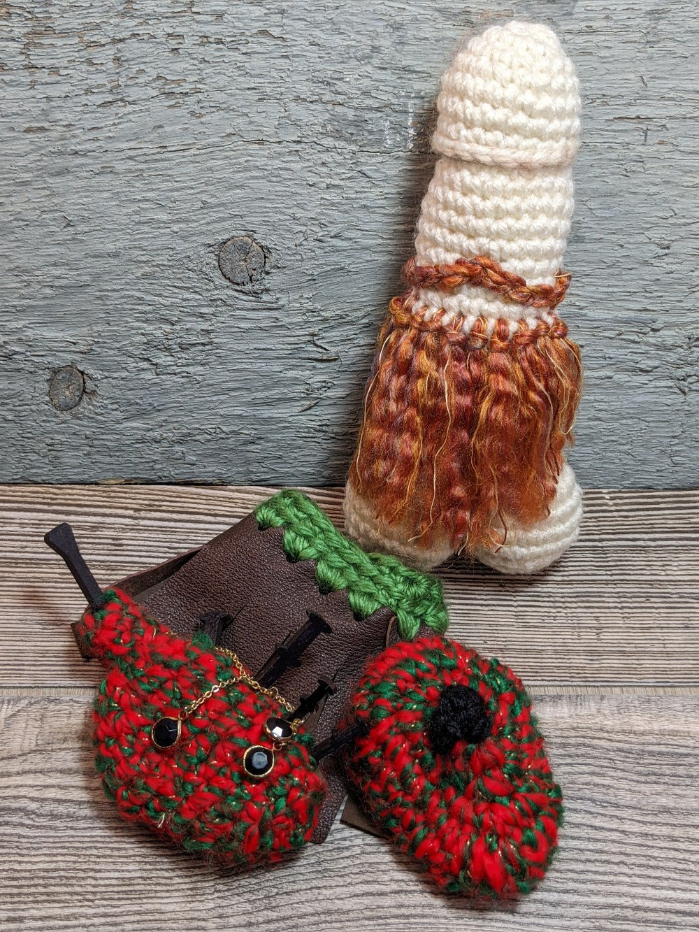 Fergus the Peen Crocheted Gag Gift