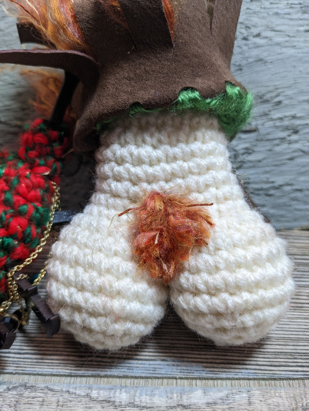 Fergus the Peen Crocheted Gag Gift