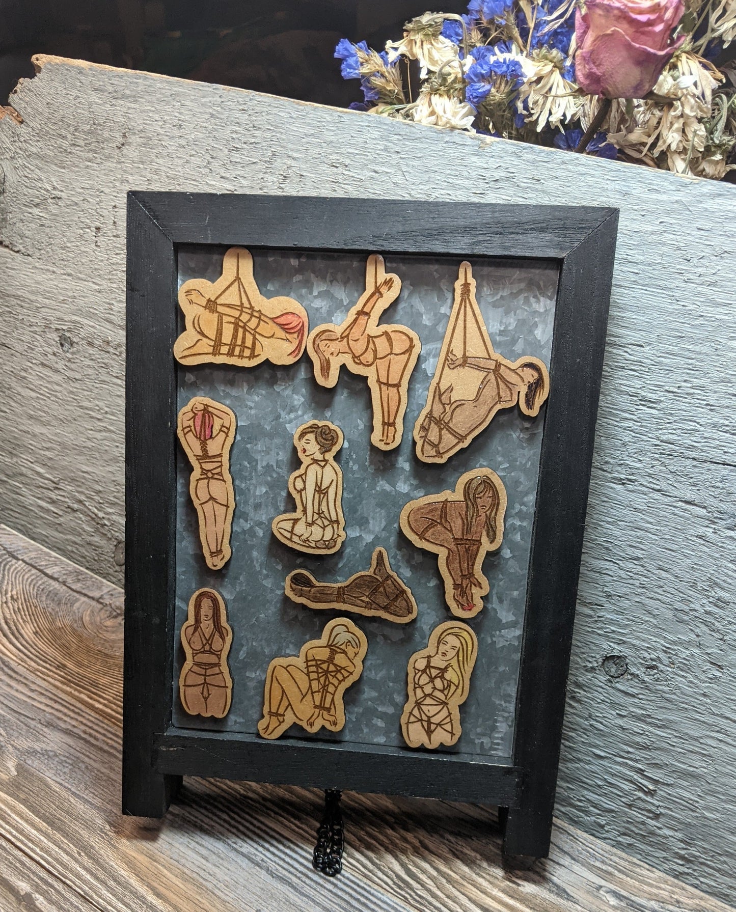 Shibari Girls Magnet Set