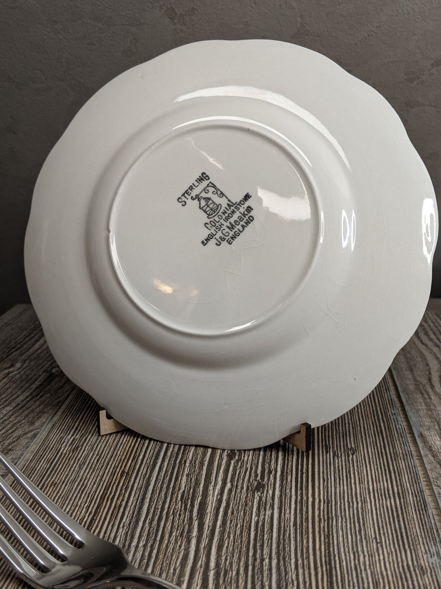 Stressed / Desserts Engraved Plate