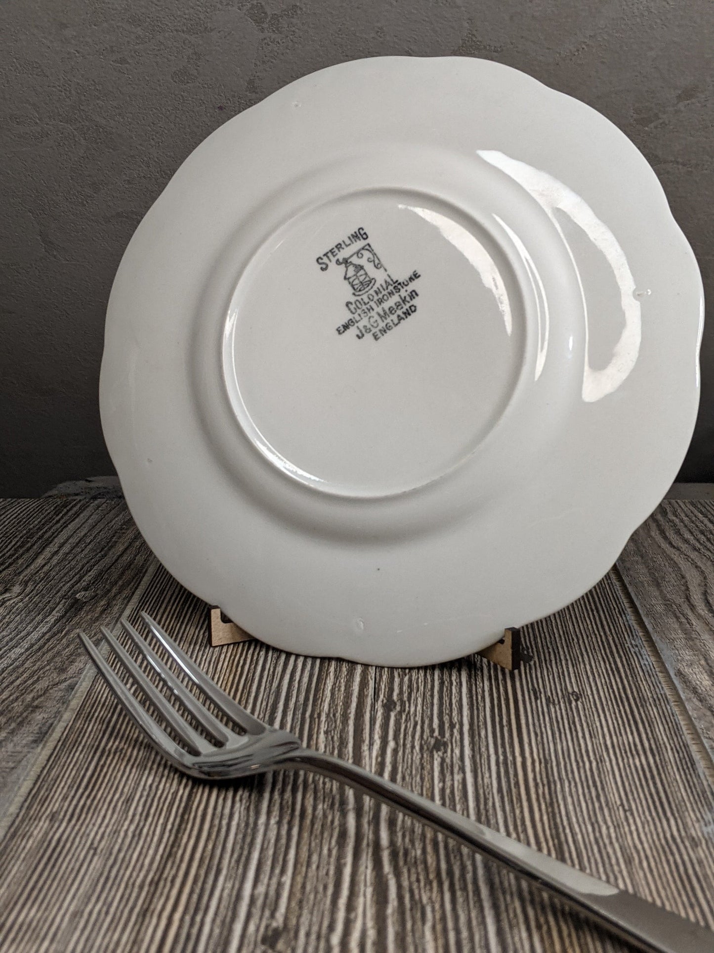 Thanks Marie Callender Burnt Pie Engraved Plate