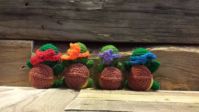 Ninja Turtle Amigurumi Crochet Pattern