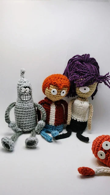 Futurama Amigurumi Crochet Pattern