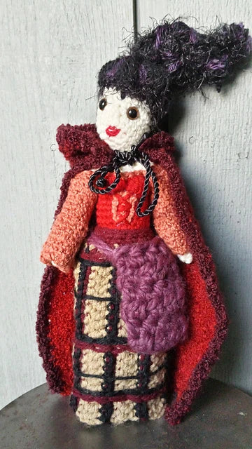 Sanderson Sisters MARY Doll Amigurumi Crochet Pattern