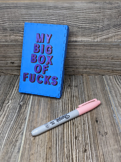 My Big Box of F**ks Storage Box