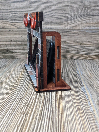 Netflix & Chill Fireplace Phone Holder for Cell Phone iPhone Android
