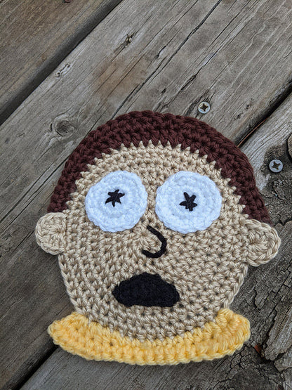 Rick and Morty Appliques Crochet Pattern