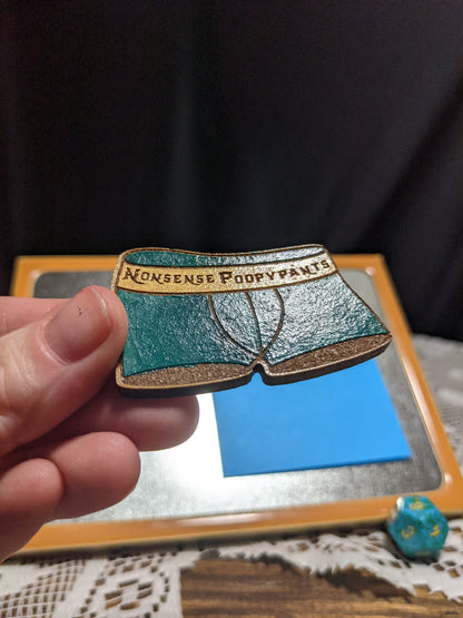 Nonsense Poopypants Magnet
