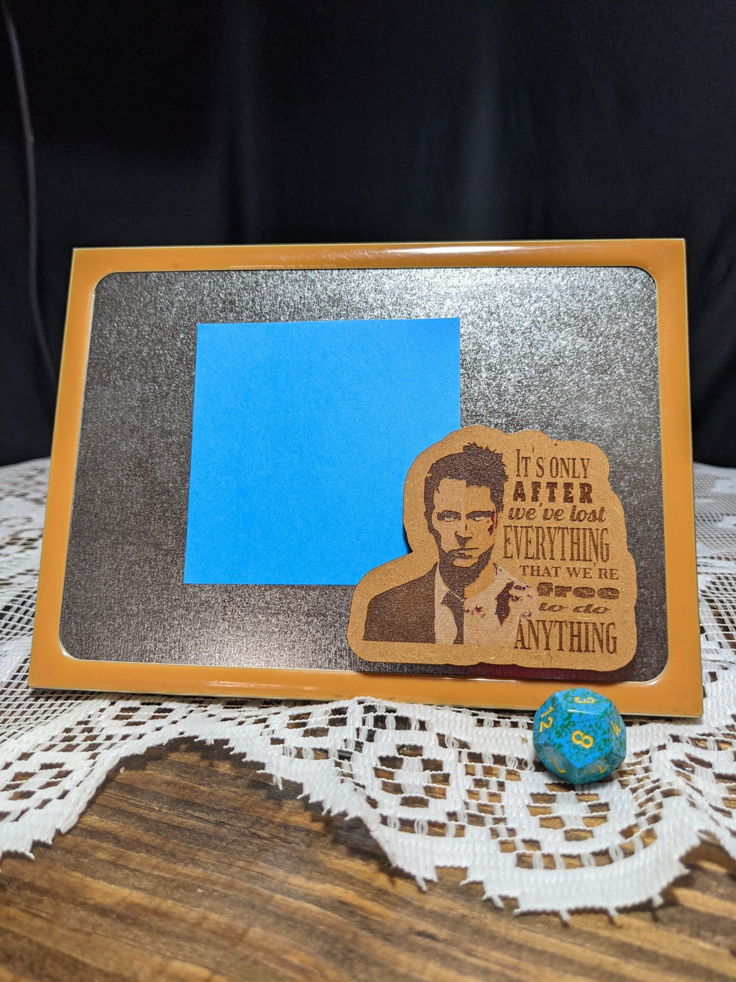 Movie Quote Fight Club-Inspired Magnet