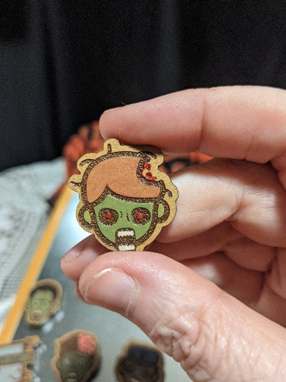 Tiny Zombie Magnets SET OF 10
