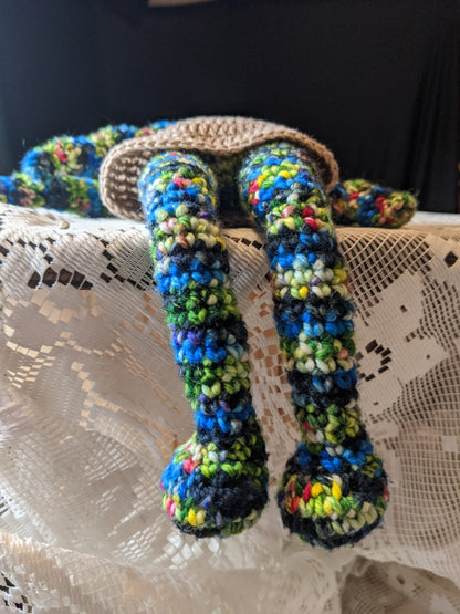 Many-Eyed Monster Crochet Plush Toy