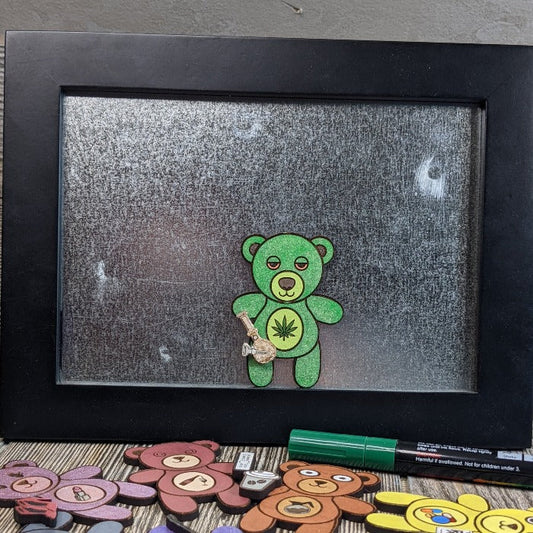Careless Bears Magnet STONER BEAR