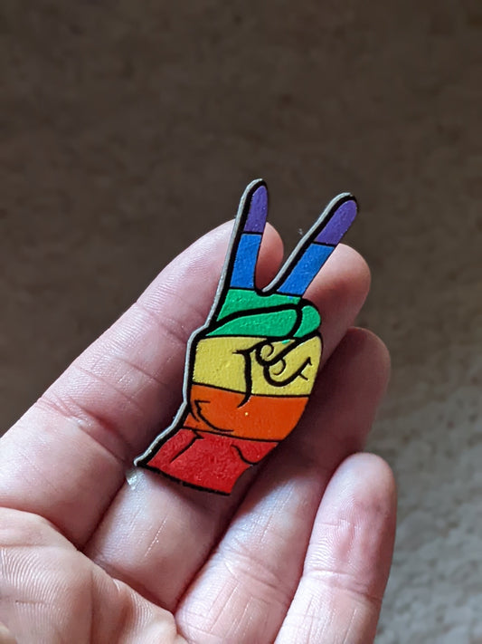 Pride Peace Rainbow Pin