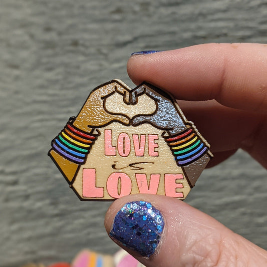 Love is Love Lapel Pin