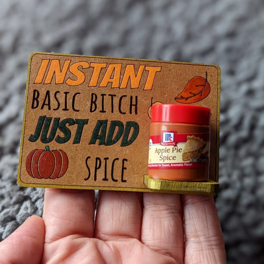 Tiny Basic Bish Spice Magnet