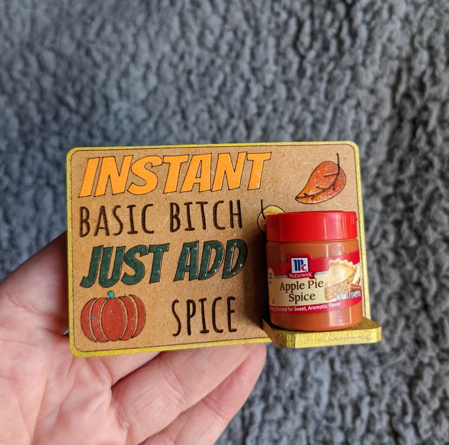 Tiny Basic Bish Spice Magnet