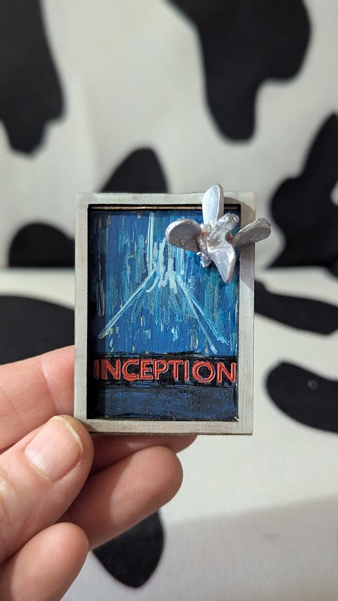 Tiny Movie Poster Magnet (Inception)